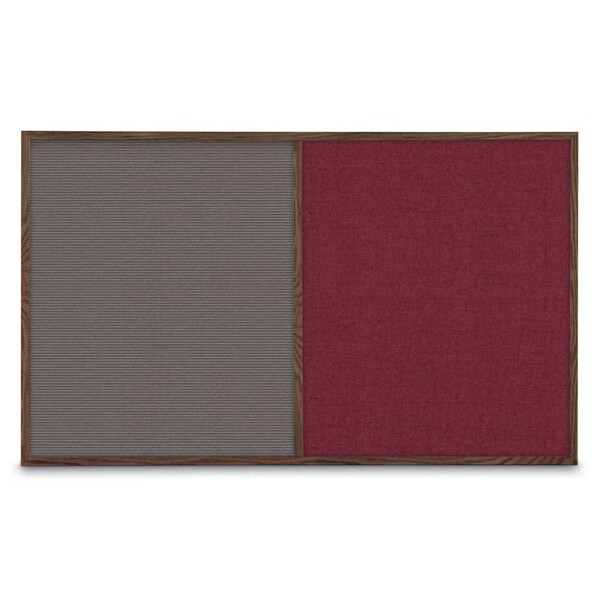 Sliding Door Indoor Enclosed Corkboard, 3